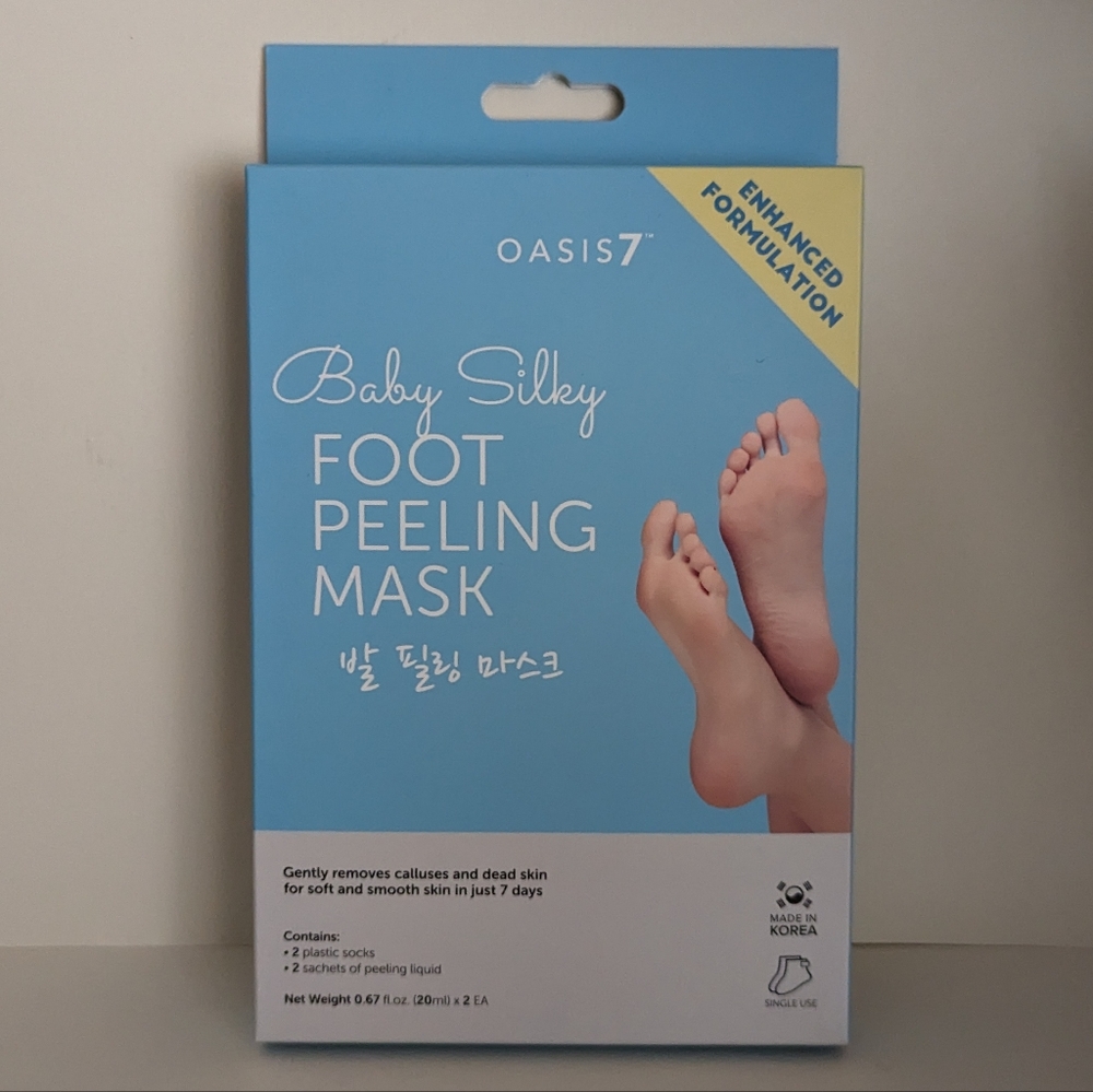 Oasis 7 Baby Silky Foot Peeling Mask